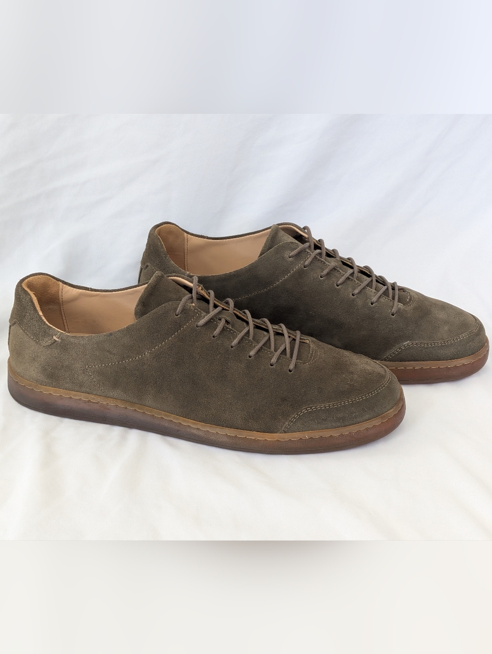 LUCA Men's Terra Low Green Casual Sneakers Reef Suede / Gum US Size 11 Huckberry